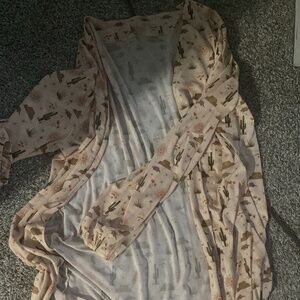 Cactus silk cardigan